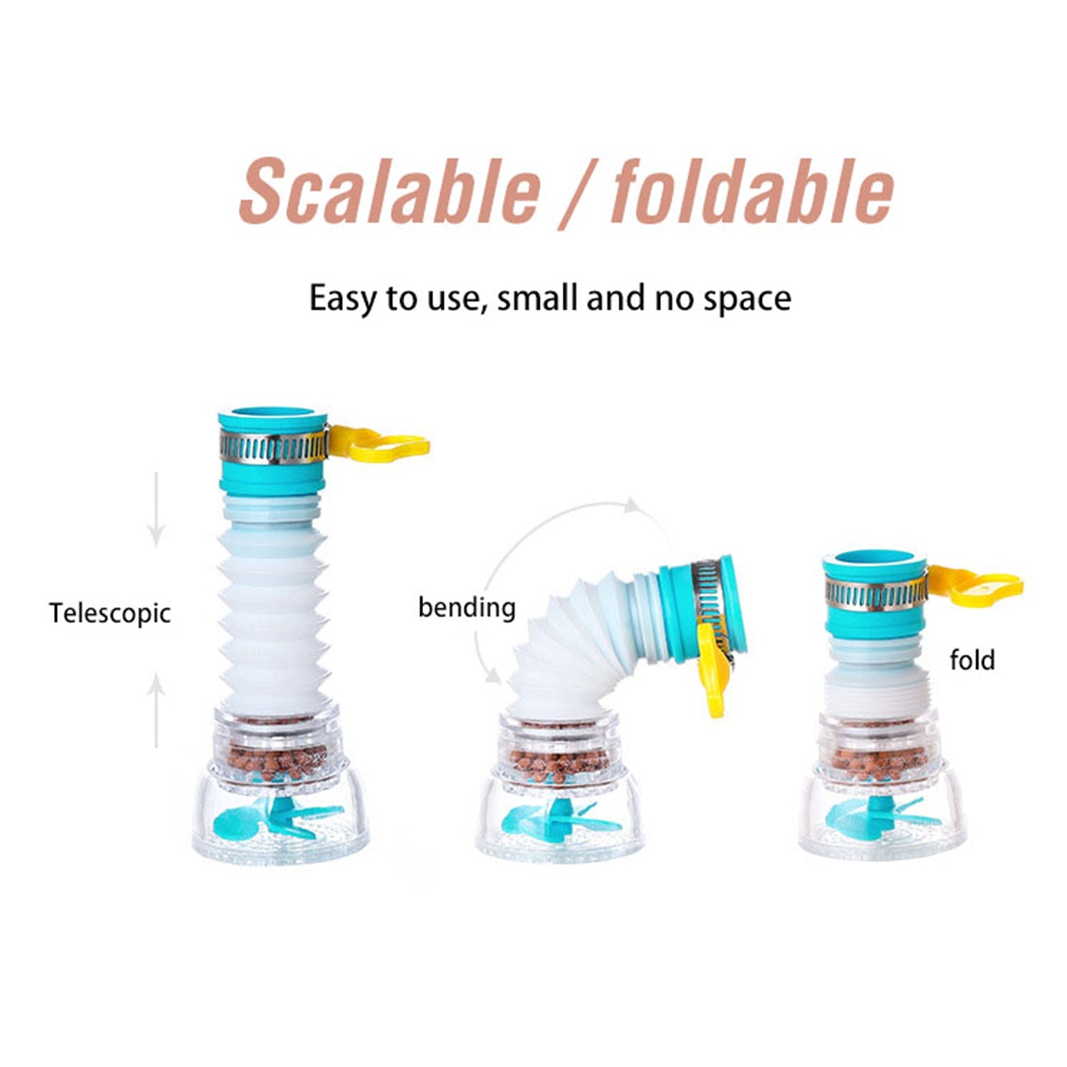 0208L 360 Degree Water Saving Faucet Expandable Water Valve Splash Regulator DeoDap 0208L 360 Degree Water Saving Faucet Expandable Water Valve Splash Regulator DeoDap